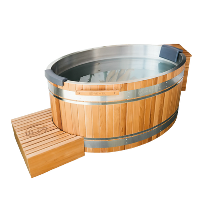 Revel Glacier Duo - Premium Nordic Ice Bath Revel Saunas