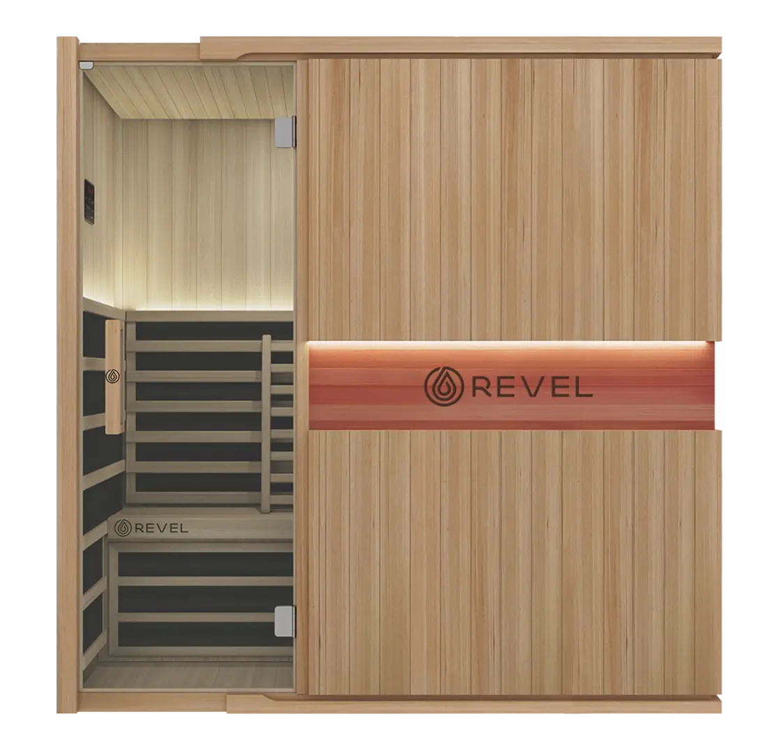 Revel Aura 4 Person Full Spectrum Infrared Sauna Revel Saunas