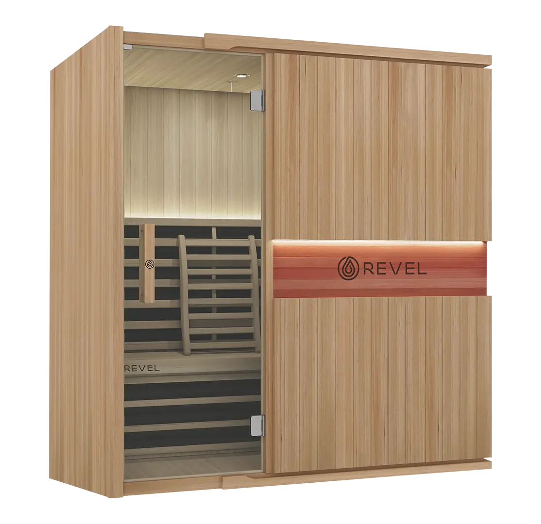 Revel Aura 4 Person Full Spectrum Infrared Sauna Revel Saunas