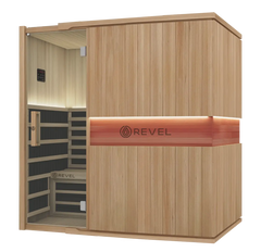 Revel Aura 4 Person Full Spectrum Infrared Sauna Revel Saunas