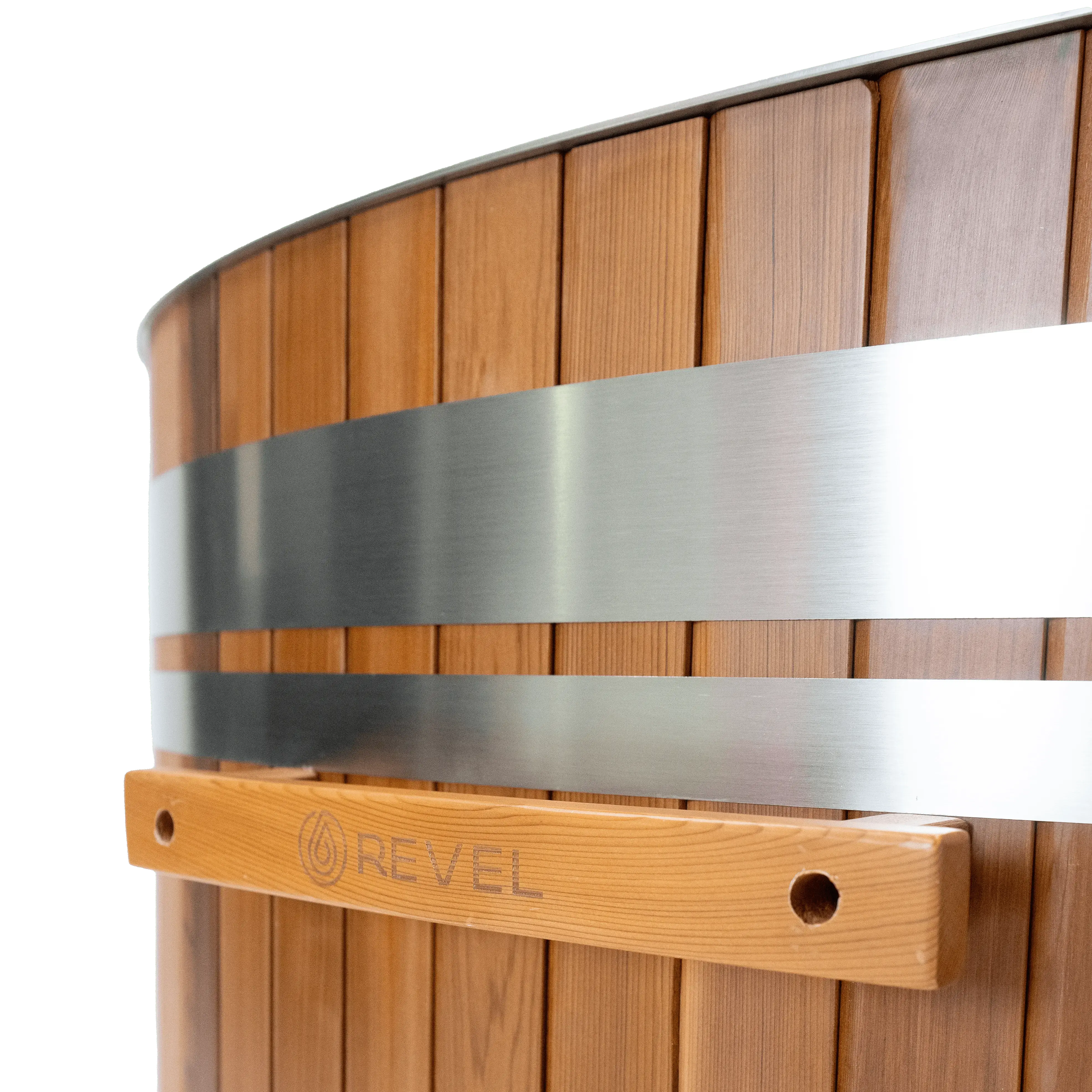 Revel Glacier Duo - Hemlock Nordic Ice Bath Revel Saunas