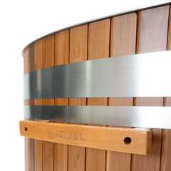 Revel Glacier Duo - Hemlock Nordic Ice Bath Revel Saunas