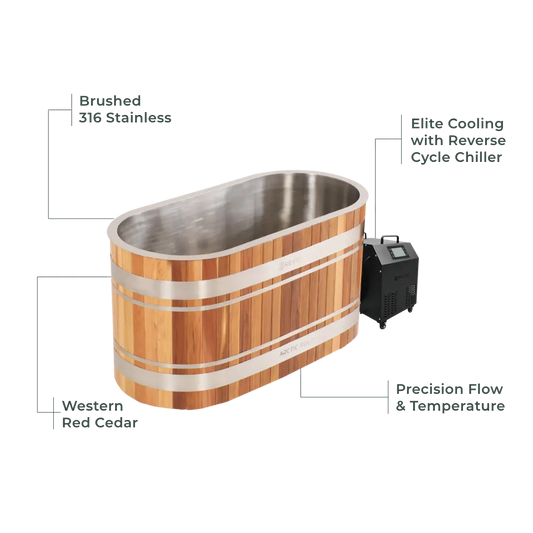 Revel Arctic - Cedar Ice Bath Revel Saunas