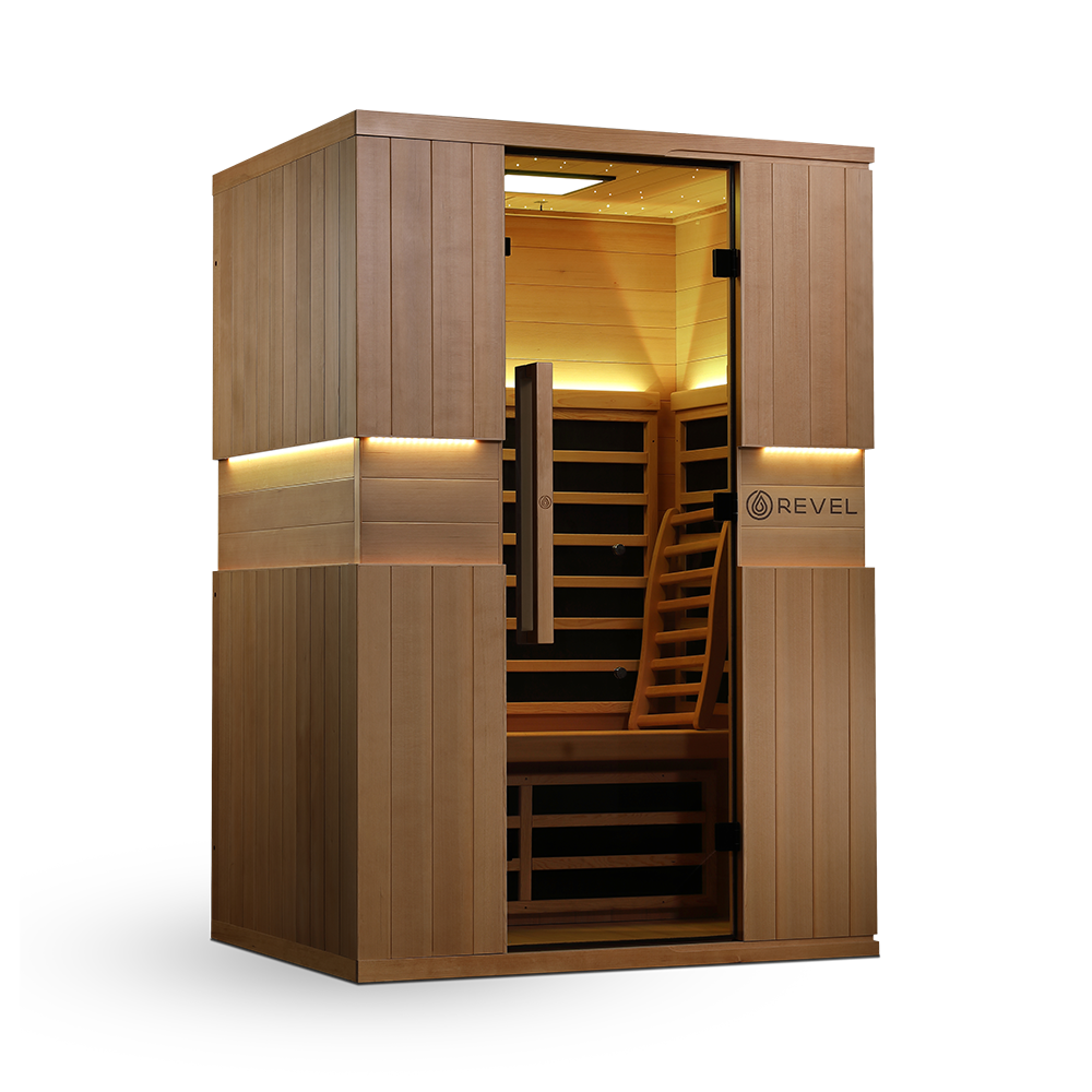 Revel Aura 2 Person Full Spectrum Infrared Sauna - Next Gen