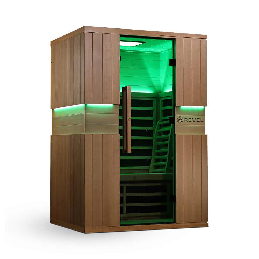 Revel Aura 2 Person Full Spectrum Infrared Sauna - Next Gen