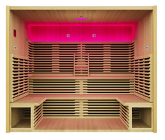 Revel Aura 10 Person Full Spectrum Infrared Sauna Revel Saunas