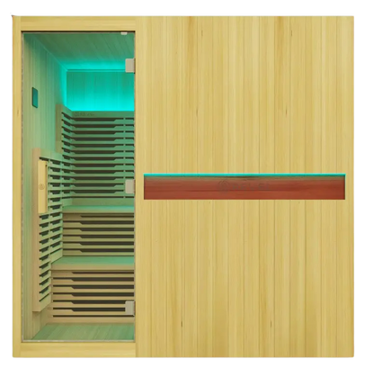 Revel Aura 6 Person Full Spectrum Infrared Sauna Revel Saunas