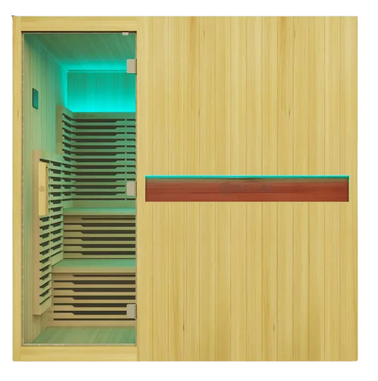 Revel Aura 6 Person Full Spectrum Infrared Sauna Revel Saunas