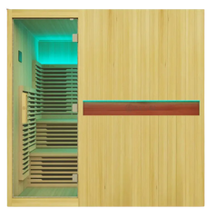 Revel Aura 6 Person Full Spectrum Infrared Sauna Revel Saunas