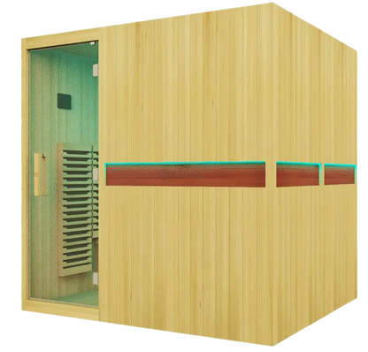Revel Aura 6 Person Full Spectrum Infrared Sauna Revel Saunas