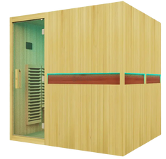 Revel Aura 6 Person Full Spectrum Infrared Sauna Revel Saunas