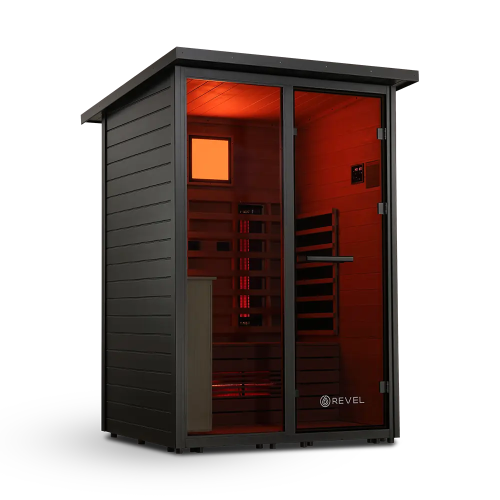 Revel Eclipse - 2 Person Full Spectrum Infrared Cabin Sauna Revel Saunas