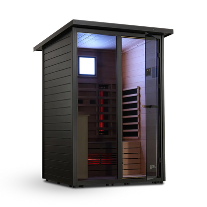 Revel Eclipse - 2 Person Full Spectrum Infrared Cabin Sauna Revel Saunas
