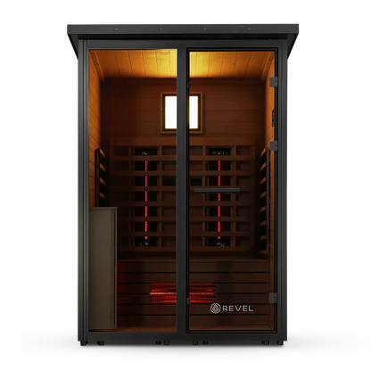 Revel Eclipse - 2 Person Full Spectrum Infrared Cabin Sauna Revel Saunas