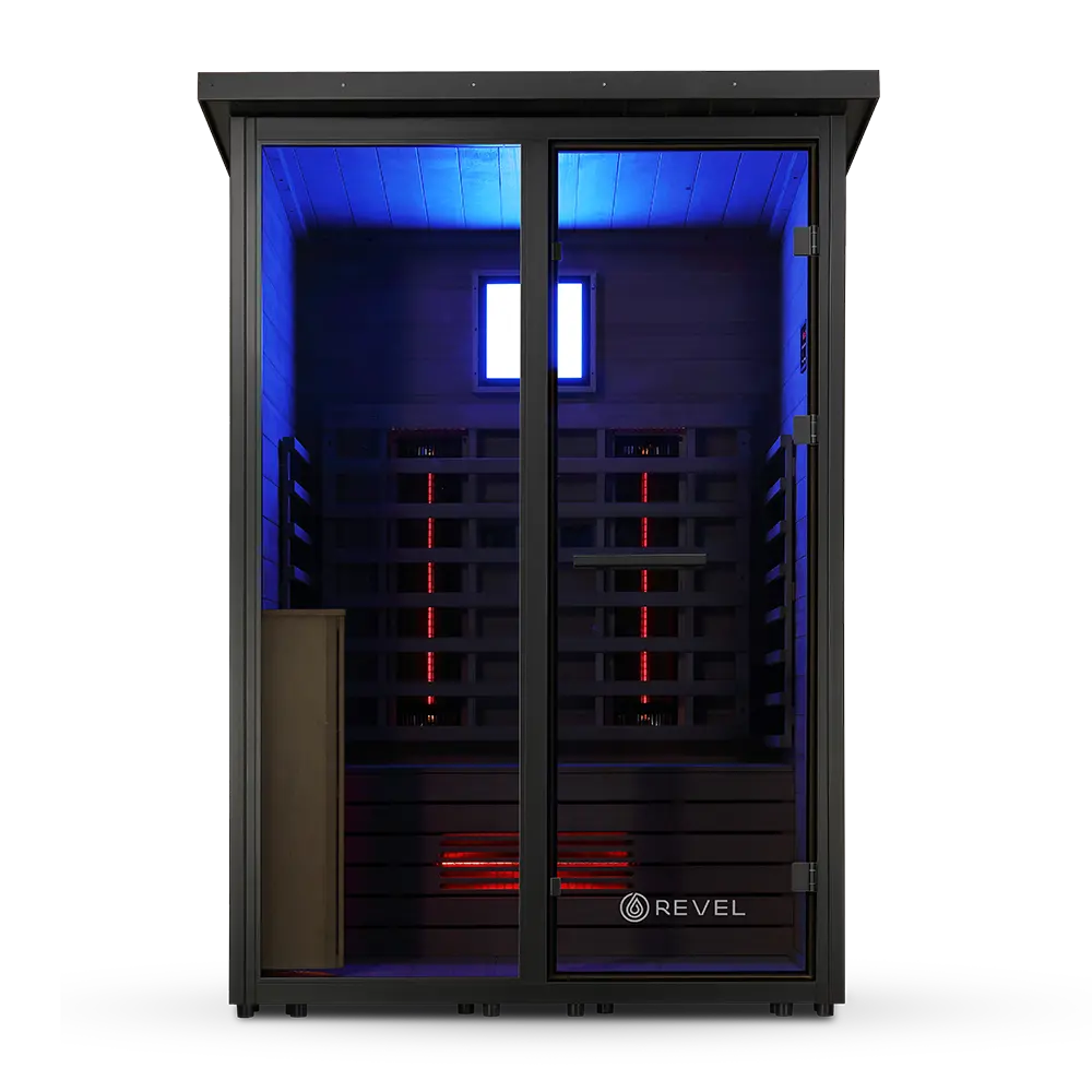 Revel Eclipse - 2 Person Full Spectrum Infrared Cabin Sauna Revel Saunas