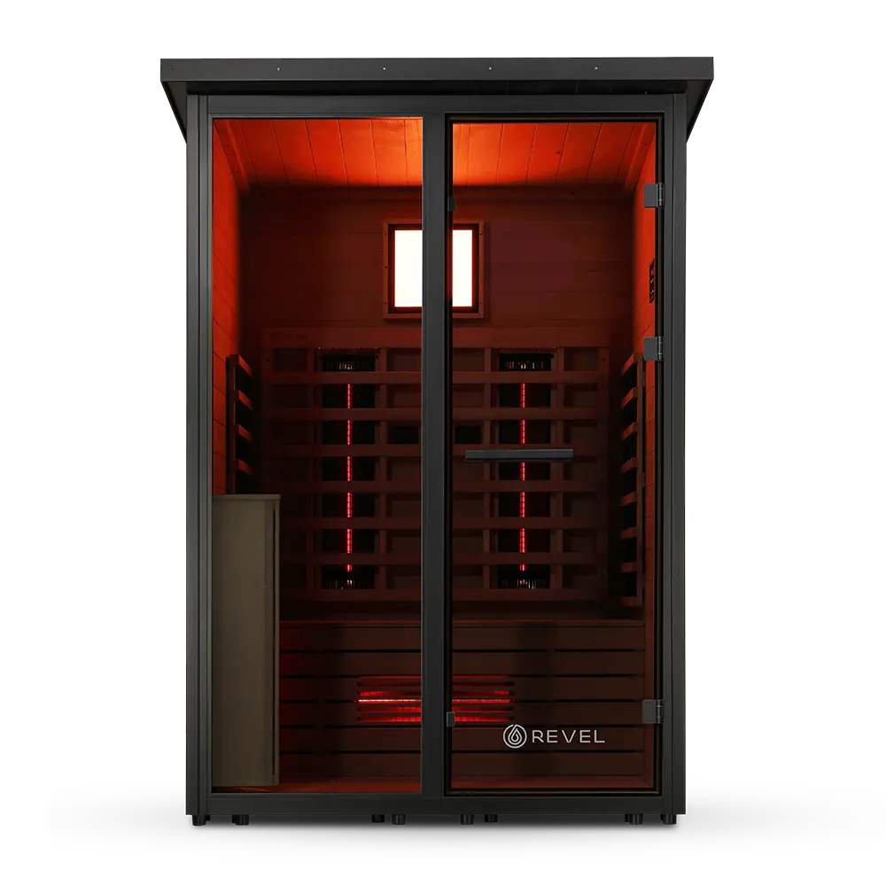 Revel Eclipse - 2 Person Full Spectrum Infrared Cabin Sauna Revel Saunas