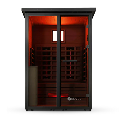 Revel Eclipse - 2 Person Full Spectrum Infrared Cabin Sauna Revel Saunas