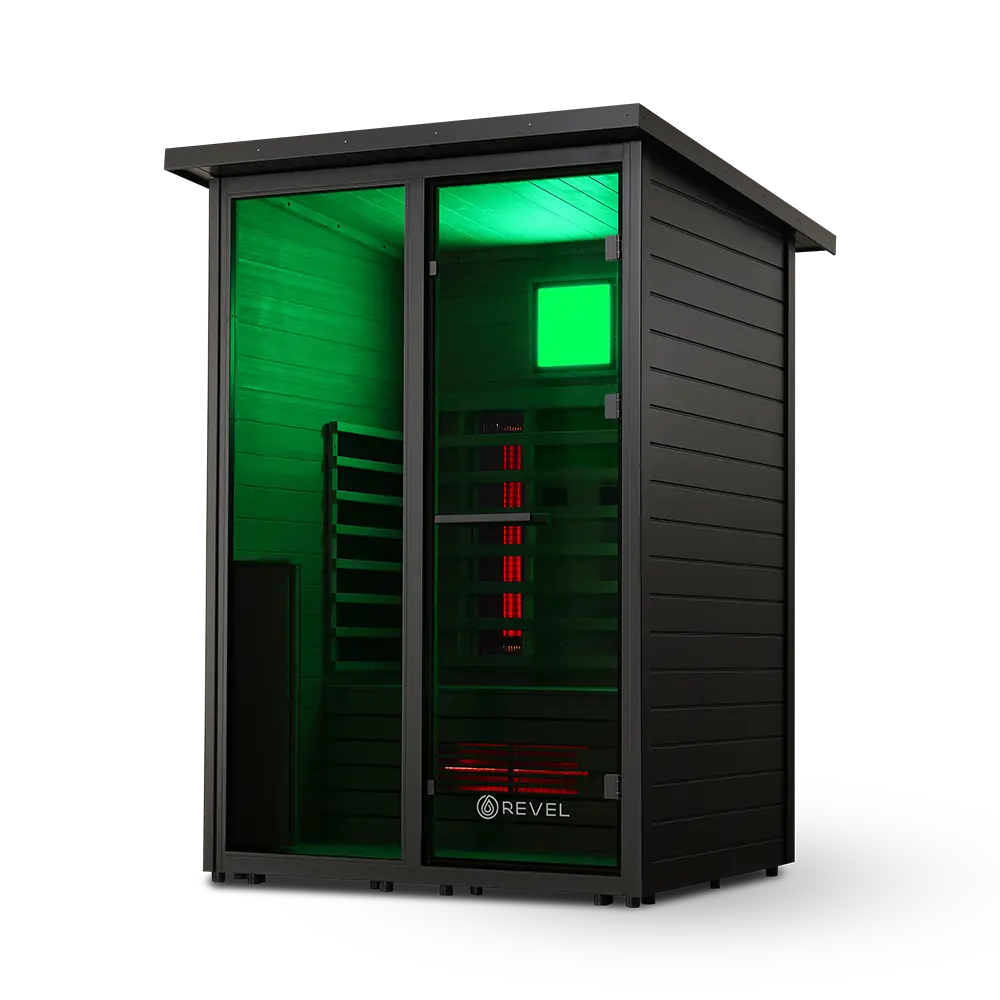 Revel Eclipse - 2 Person Full Spectrum Infrared Cabin Sauna Revel Saunas
