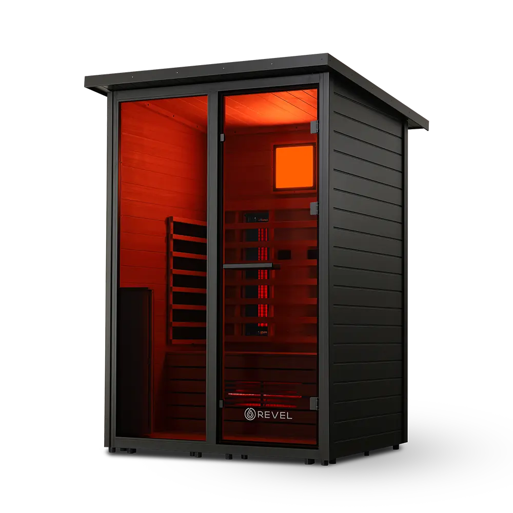 Revel Eclipse - 2 Person Full Spectrum Infrared Cabin Sauna Revel Saunas