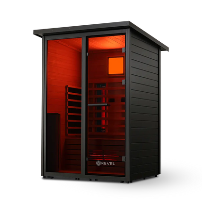 Revel Eclipse - 2 Person Full Spectrum Infrared Cabin Sauna Revel Saunas