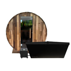 4 Edenview Barrel Sauna & Edur Noir Ice Bath Revel Saunas