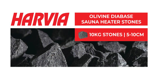 10kg Harvia Olivine Diabase Sauna Stones Revel Saunas