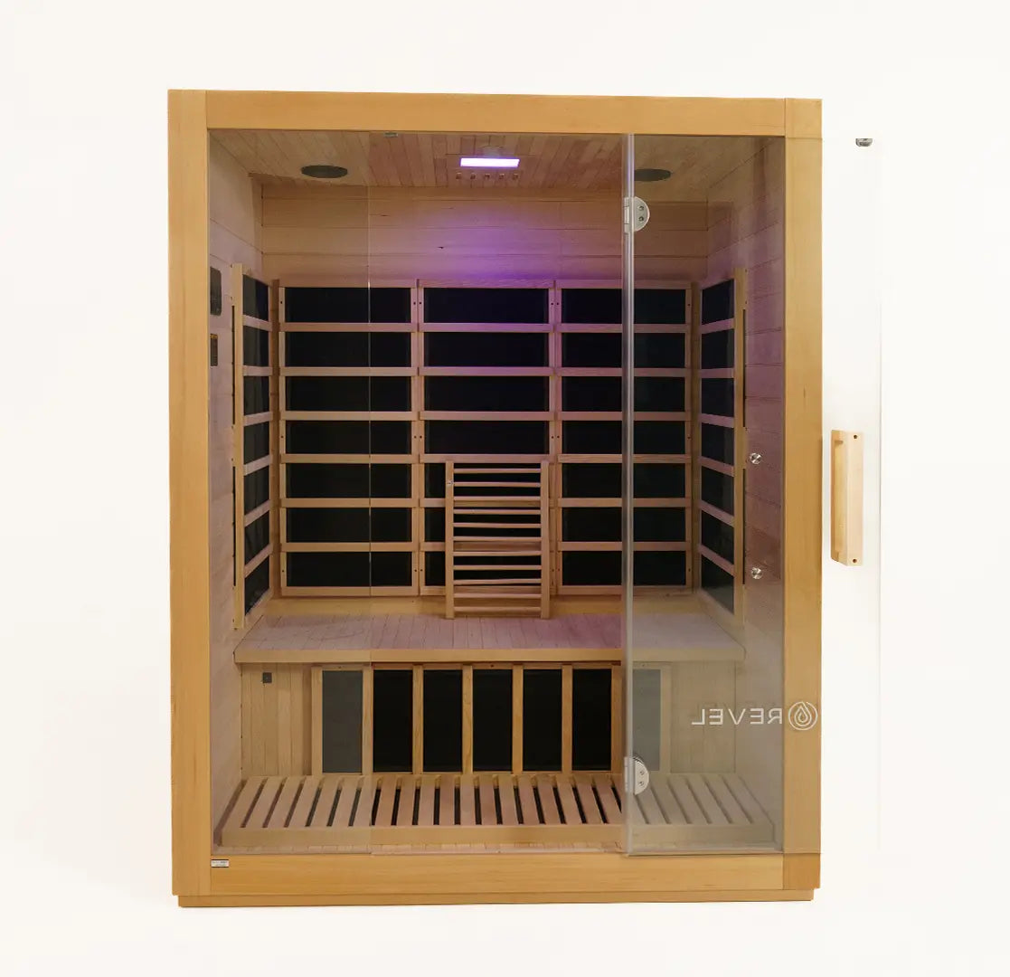 Revel Kora 3 Person Far Infrared Sauna Revel Saunas