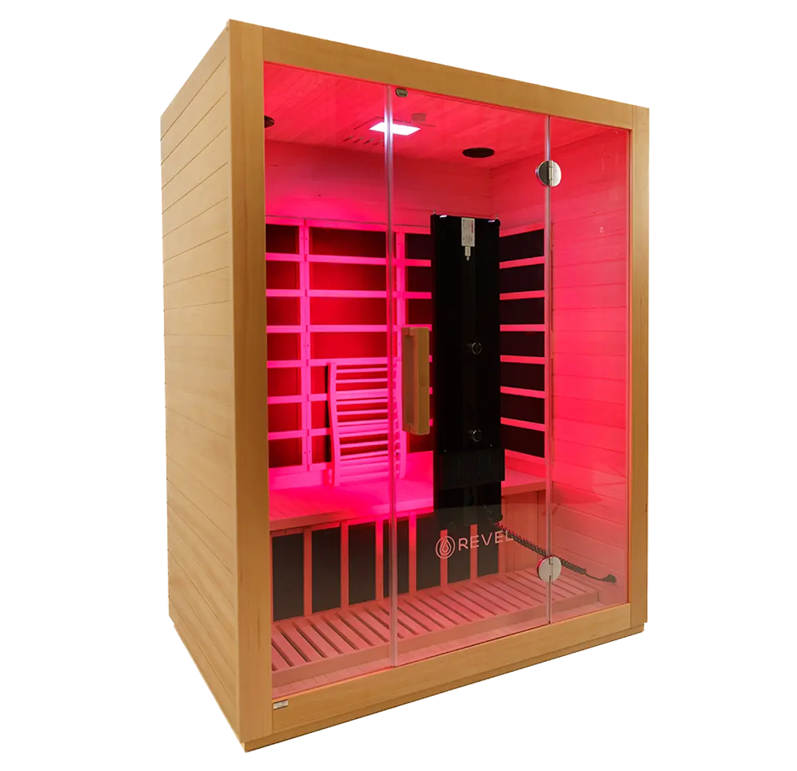 Revel Kora 3 Person Far Infrared Sauna Revel Saunas