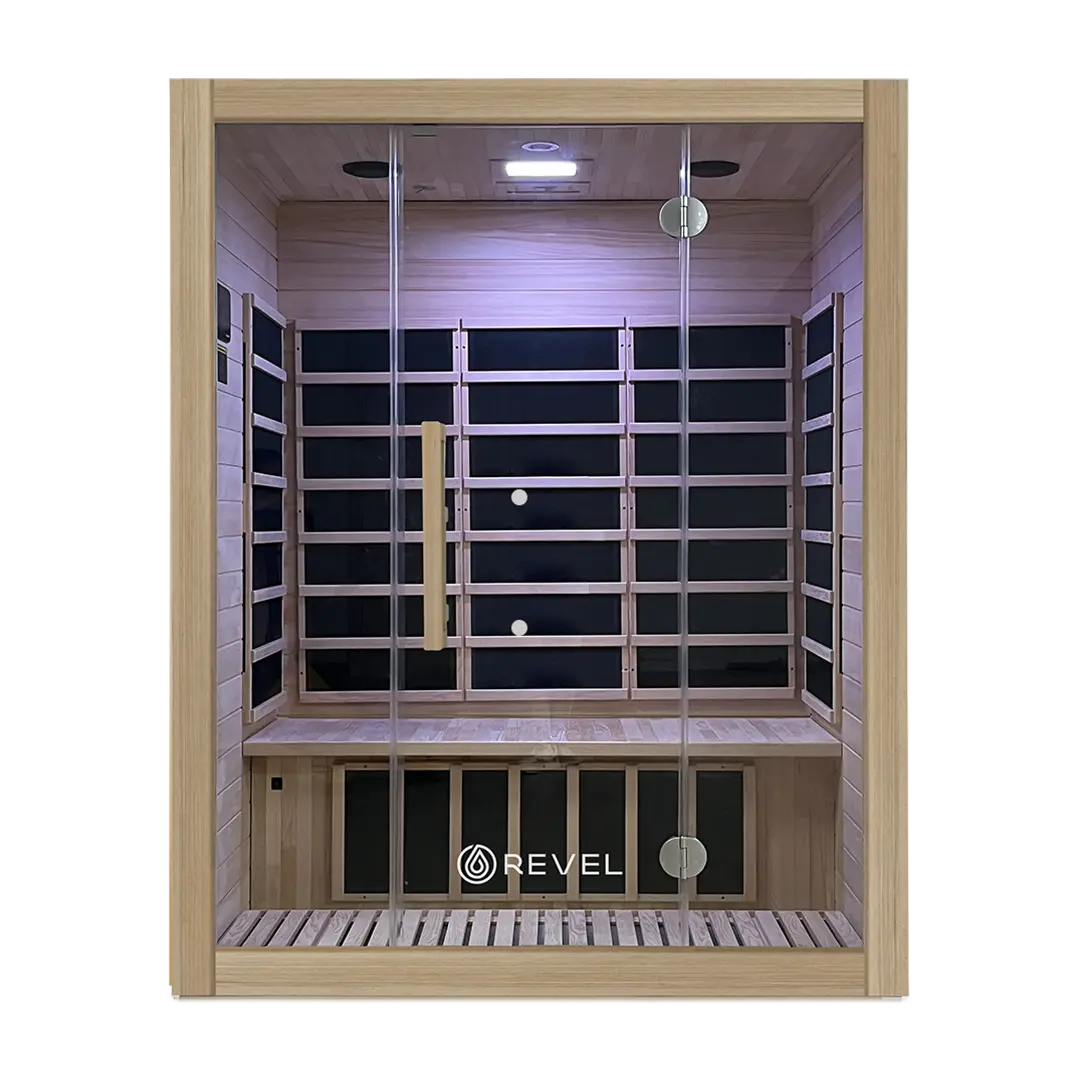 Revel Kora 3 Person Far Infrared Sauna Revel Saunas