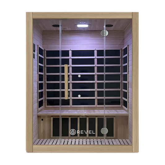 Revel Kora 3 Person Far Infrared Sauna Revel Saunas