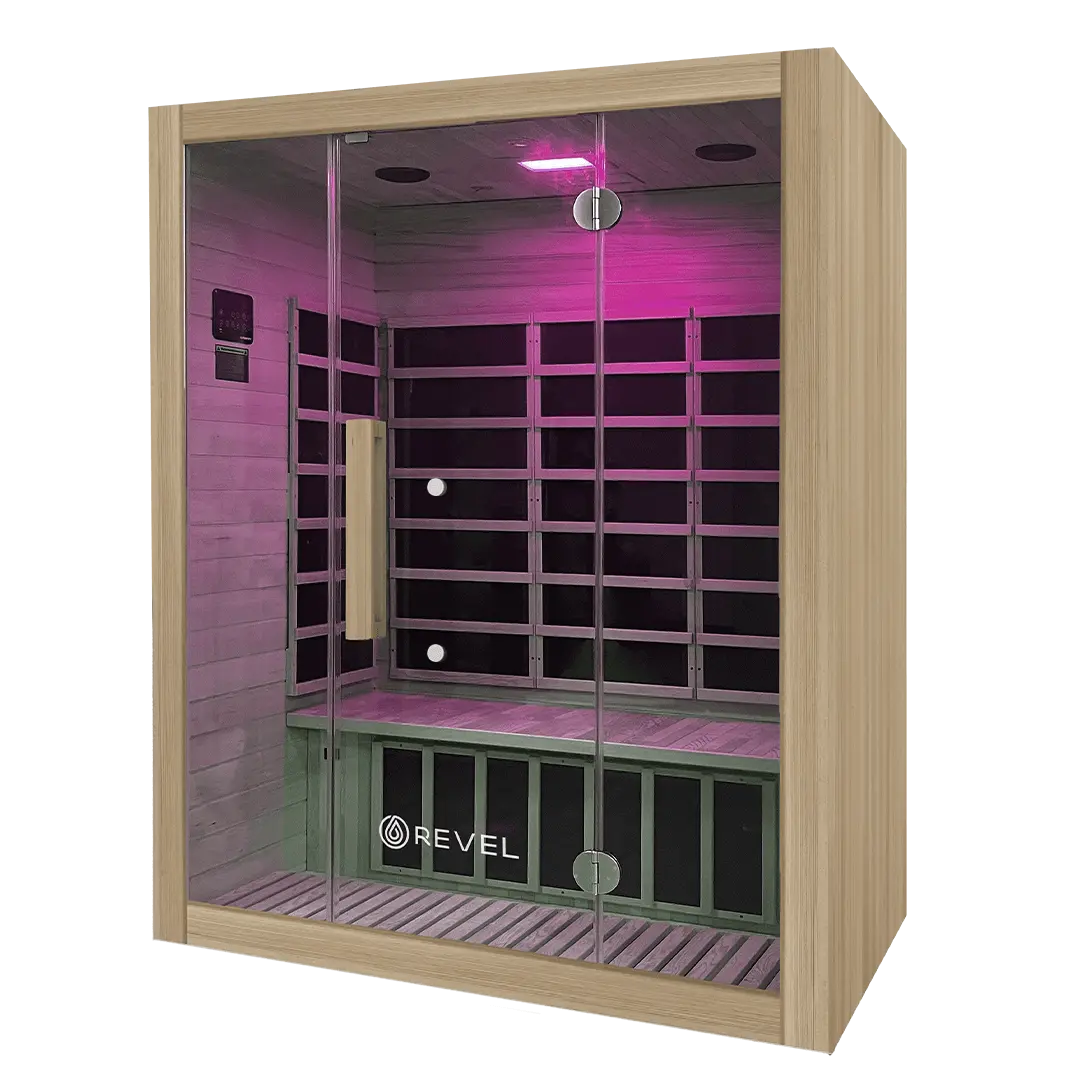 Revel Kora 3 Person Far Infrared Sauna Revel Saunas