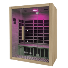 Revel Kora 3 Person Far Infrared Sauna Revel Saunas