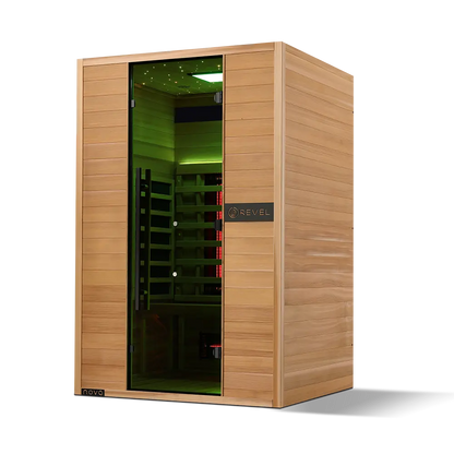 Revel Nova 2 Person Full Spectrum Infrared Sauna - Next Ge Revel Saunas