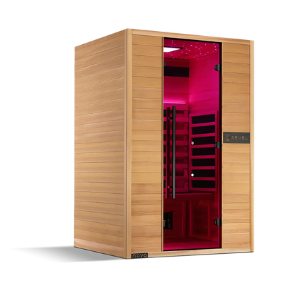 Revel Nova 2 Person Full Spectrum Infrared Sauna - Next Ge Revel Saunas