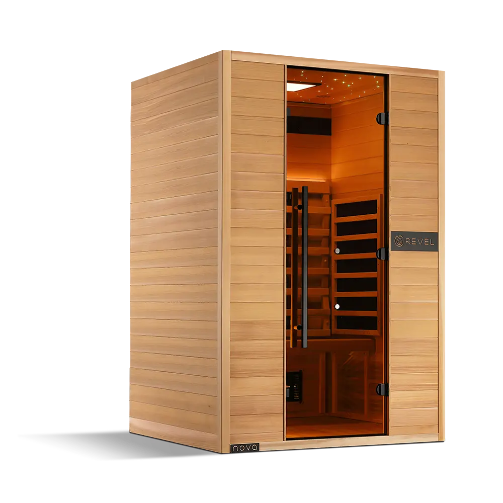 Revel Nova 2 Person Full Spectrum Infrared Sauna - Next Ge Revel Saunas