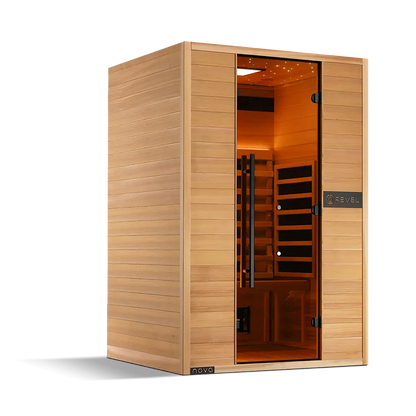 Revel Nova 2 Person Full Spectrum Infrared Sauna - Next Ge Revel Saunas