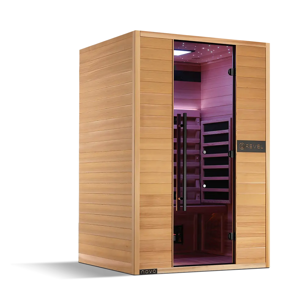 Revel Nova 2 Person Full Spectrum Infrared Sauna - Next Ge Revel Saunas