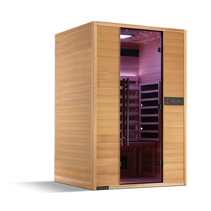 Revel Nova 2 Person Full Spectrum Infrared Sauna - Next Ge Revel Saunas