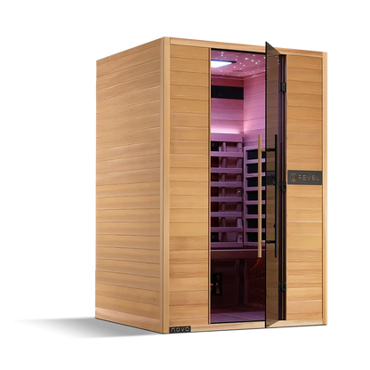 Revel Nova 2 Person Full Spectrum Infrared Sauna - Next Ge Revel Saunas