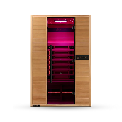Revel Nova 2 Person Full Spectrum Infrared Sauna - Next Ge Revel Saunas