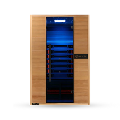 Revel Nova 2 Person Full Spectrum Infrared Sauna - Next Ge Revel Saunas