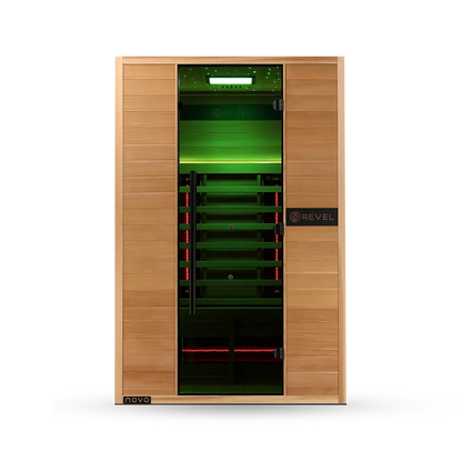 Revel Nova 2 Person Full Spectrum Infrared Sauna - Next Ge Revel Saunas