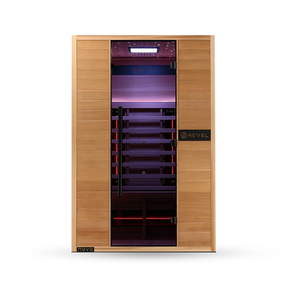 Revel Nova 2 Person Full Spectrum Infrared Sauna - Next Ge Revel Saunas