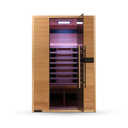 Revel Nova 2 Person Full Spectrum Infrared Sauna - Next Ge Revel Saunas