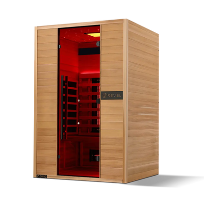 Revel Nova 2 Person Full Spectrum Infrared Sauna - Next Ge Revel Saunas