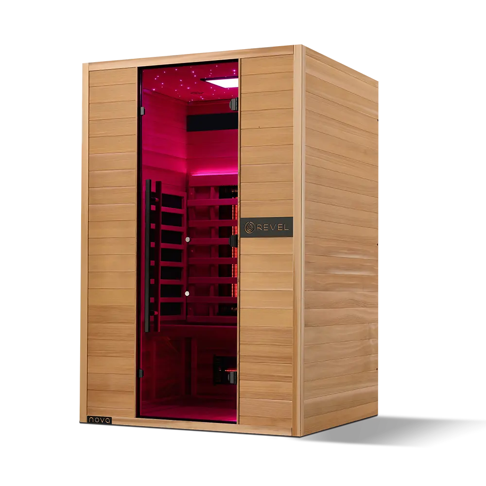 Revel Nova 2 Person Full Spectrum Infrared Sauna - Next Ge Revel Saunas