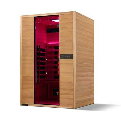 Revel Nova 2 Person Full Spectrum Infrared Sauna - Next Ge Revel Saunas