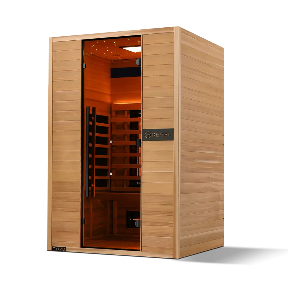 Revel Nova 2 Person Full Spectrum Infrared Sauna - Next Ge Revel Saunas