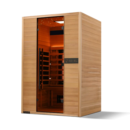 Revel Nova 2 Person Full Spectrum Infrared Sauna - Next Ge Revel Saunas
