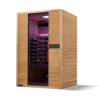 Revel Nova 2 Person Full Spectrum Infrared Sauna - Next Ge Revel Saunas